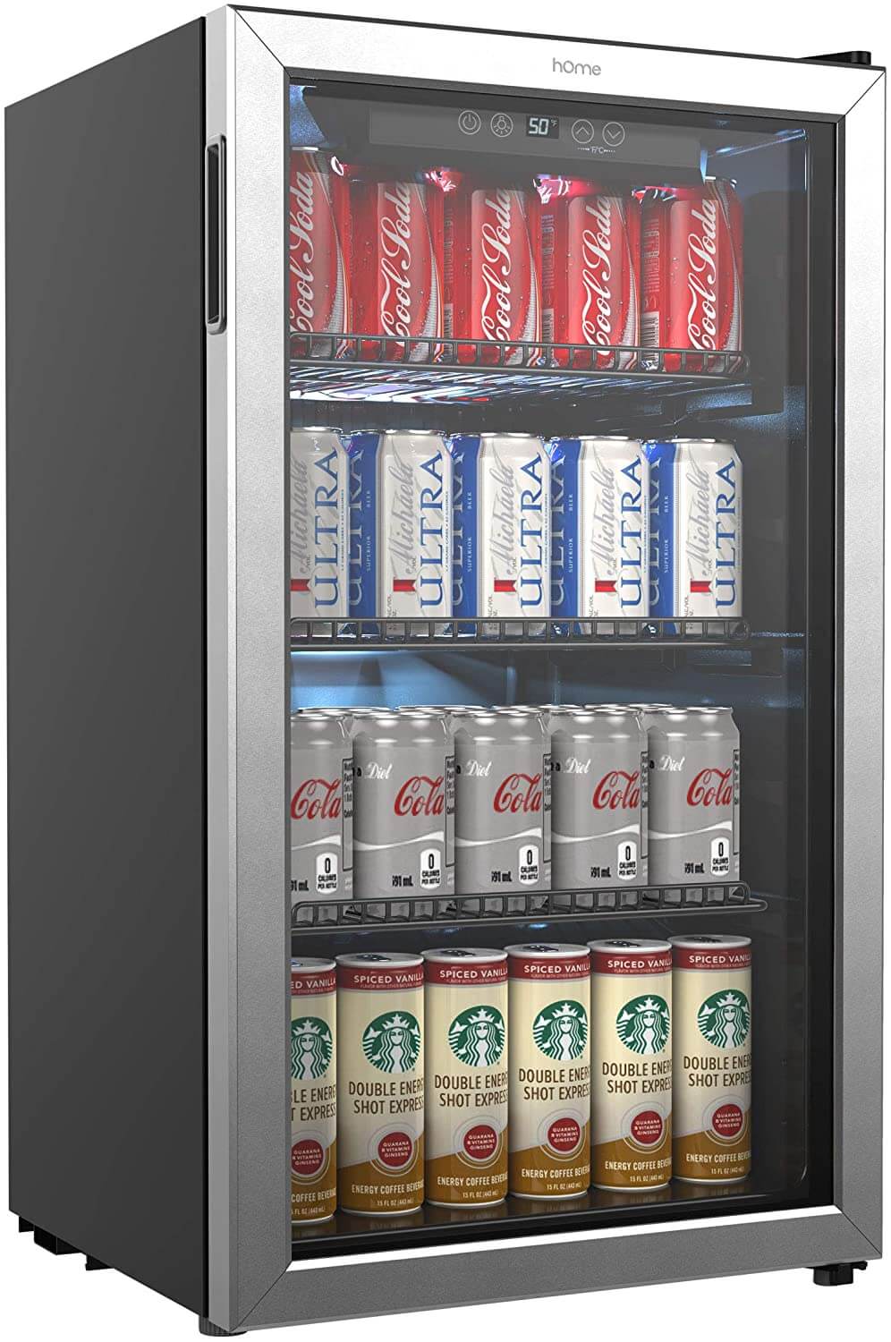 hOmeLabs Beverage Beer Refrigerator